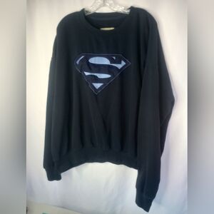 *Dark Blue Six Flags Superman Sweater Size 3XL